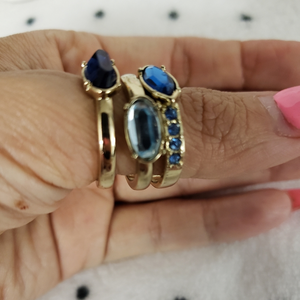 NEW 3 STACK RING SET - Picture 2 of 3